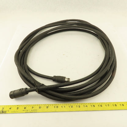 Kearney & Trecker Control Cable W/ Circular Connectors 9 Pin Male/Female 28'