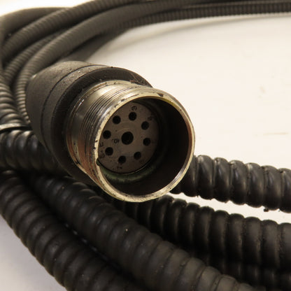 Kearney & Trecker Control Cable W/ Circular Connectors 9 Pin Male/Female 28'