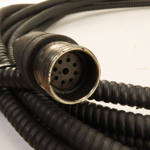 Kearney & Trecker Control Cable W/ Circular Connectors 9 Pin Male/Female 28'