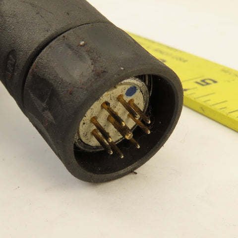 Kearney & Trecker Control Cable W/ Circular Connectors 9 Pin Male/Female 28'