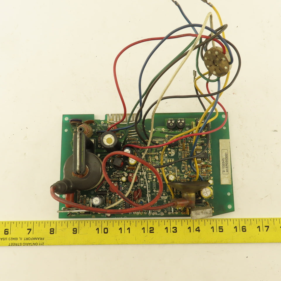 Kearney & Trecker 1-2127901 Circuit Board 0-135345 From Monitor Assembly