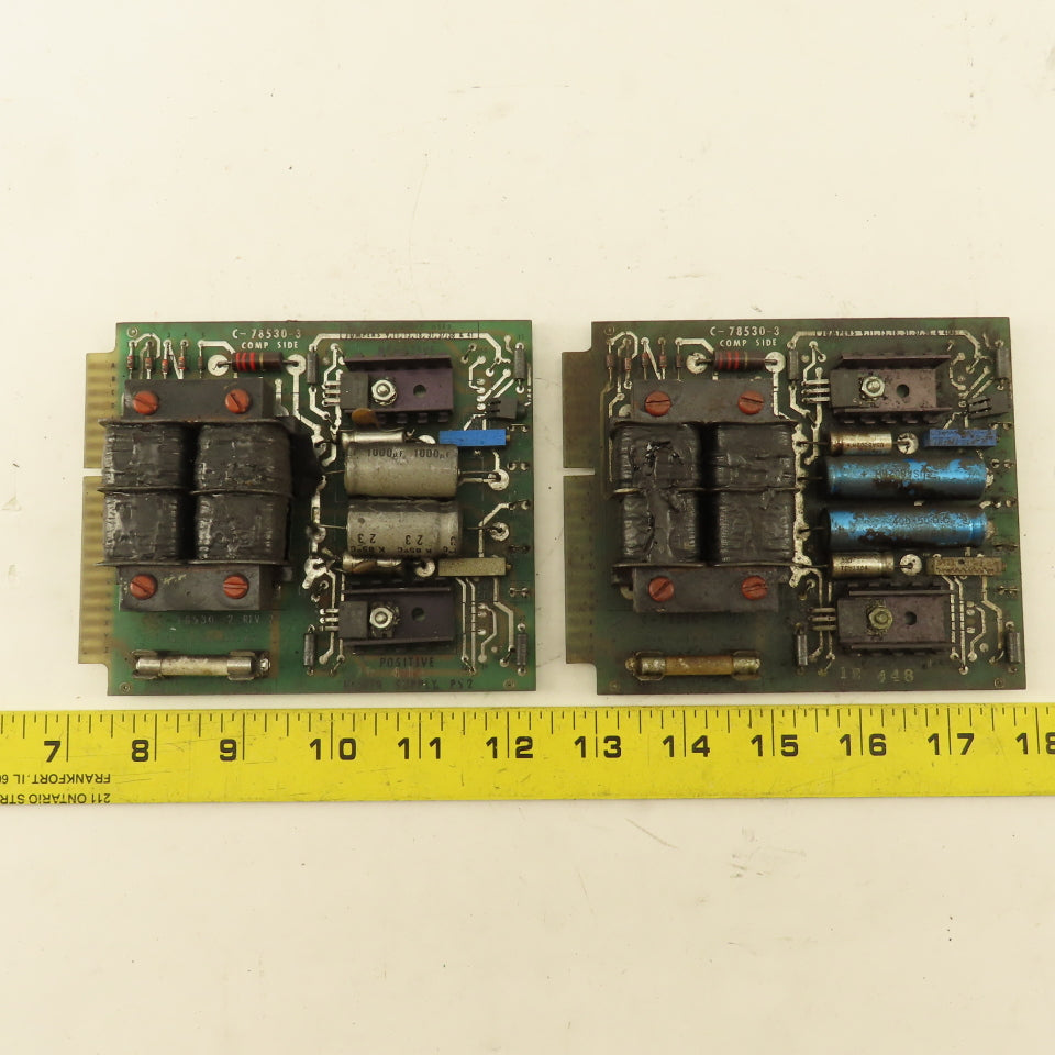 C-78530-2 Rev 2 Power Supply Board PS2 Lot Of 2