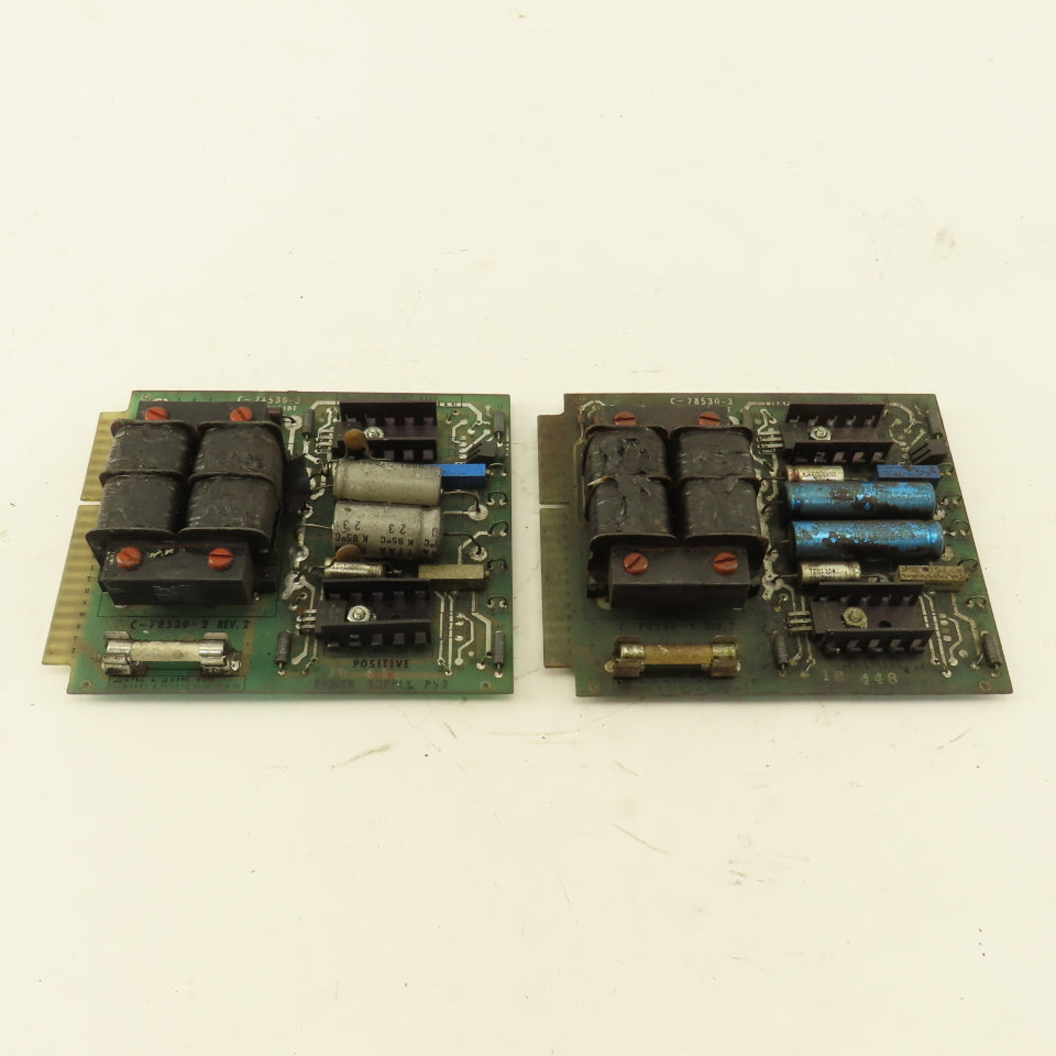 C-78530-2 Rev 2 Power Supply Board PS2 Lot Of 2