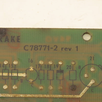 Inland Motor C78771-2 Interlock & Brake Circuit Board