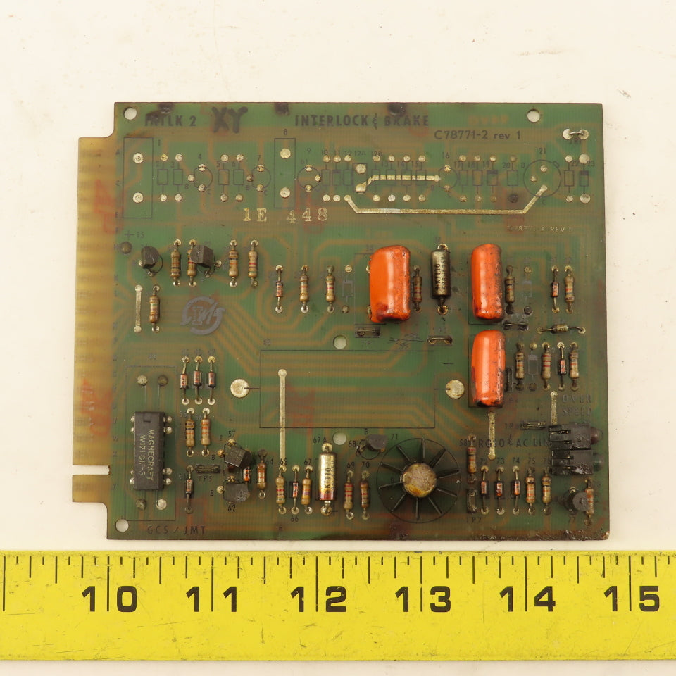 Inland Motor C78771-2 Interlock & Brake Circuit Board