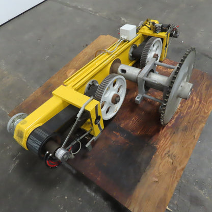 Maillefer MWB 1300P-5 Central Rotating Shaft From Double Coiler Machine