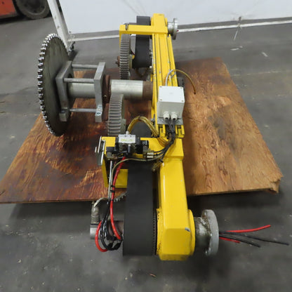 Maillefer MWB 1300P-5 Central Rotating Shaft From Double Coiler Machine