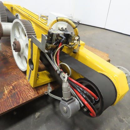 Maillefer MWB 1300P-5 Central Rotating Shaft From Double Coiler Machine