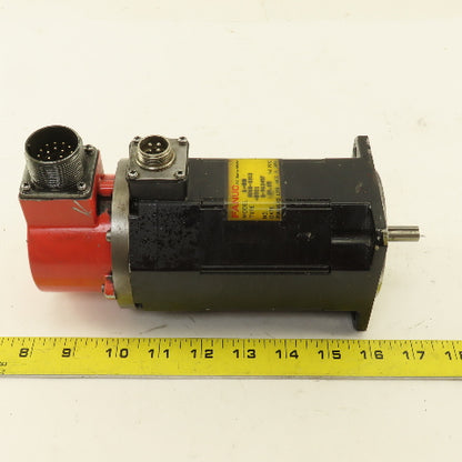 Fanuc A06B-0312-B501 AC Servo Motor 120V 2000RPM 3Ph