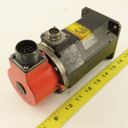 Fanuc A06B-0312-B501 AC Servo Motor 120V 2000RPM 3Ph