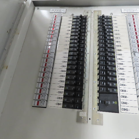 Vti FDPMF125 Fused Load Center 125A 208V 38 Single Pole 20A 60A 3 Pole Breakers