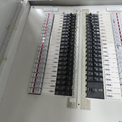 Vti FDPMF125 Fused Load Center 125A 208V 38 Single Pole 20A 60A 3 Pole Breakers