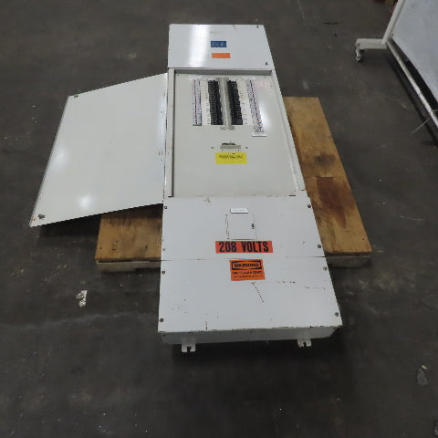 Vti FDPMF125 Fused Load Center 125A 208V 38 Single Pole 20A 60A 3 Pole Breakers