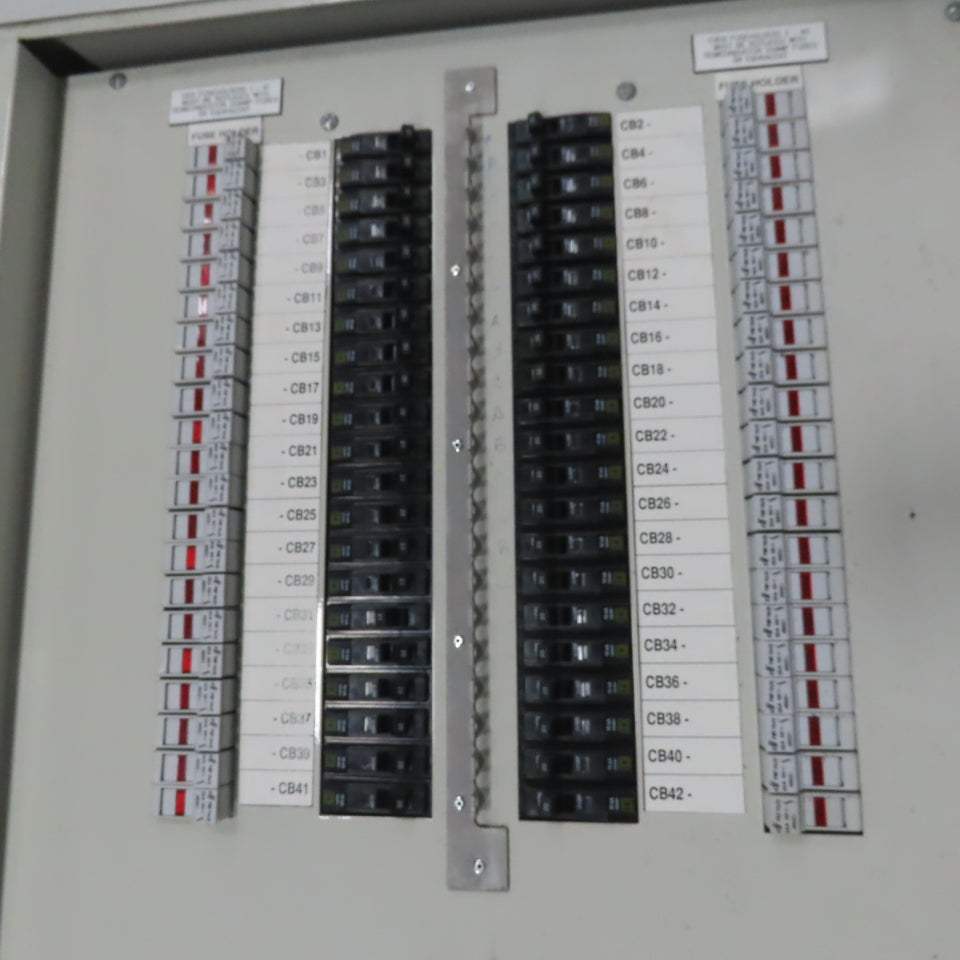 Vti FDPMF125 Fused Load Center 125A 208V 41 Single Pole 20A Breakers