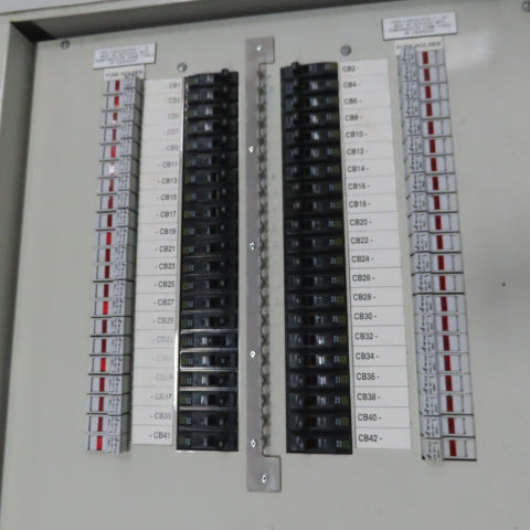 Vti FDPMF125 Fused Load Center 125A 208V 41 Single Pole 20A Breakers