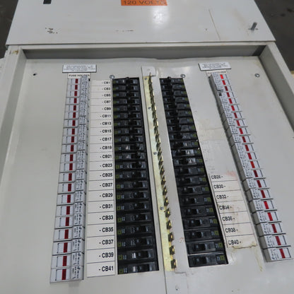 Vti FDPMF125 Fused Load Center 125A 208V 41 Single Pole 20A Breakers