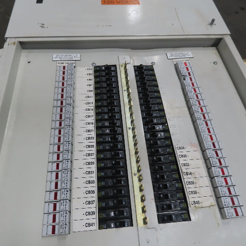 Vti FDPMF125 Fused Load Center 125A 208V 41 Single Pole 20A Breakers