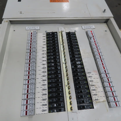 Vti FDPMF125 Fused Load Center 125A 208V 41 Single Pole 20A Breakers
