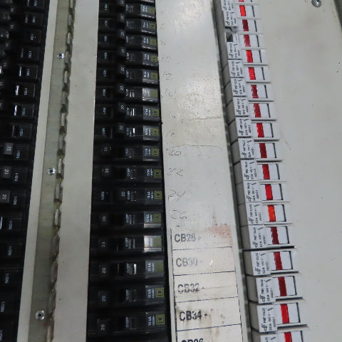 Vti FDPMF125 Fused Load Center 125A 208V 41 Single Pole 20A Breakers