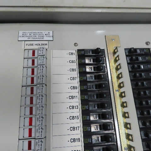 Vti FDPMF125 Fused Load Center 125A 208V 40 Single Pole 20A Breakers & 40A