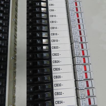 Vti FDPMF125 Fused Load Center 125A 208V 40 Single Pole 20A Breakers & 40A