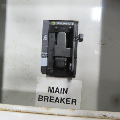 Vti FDPMF125 Fused Load Center 125A 208V 40 Single Pole 20A Breakers & 40A