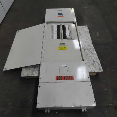 Vti FDPMF125 Fused Load Center 125A 208V 40 Single Pole 20A Breakers & 40A
