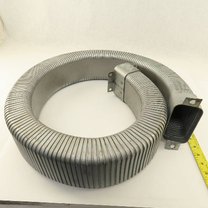 2" x 4" Feed Thru Cable Wire Hose Drag Chain Steel 58" OAL