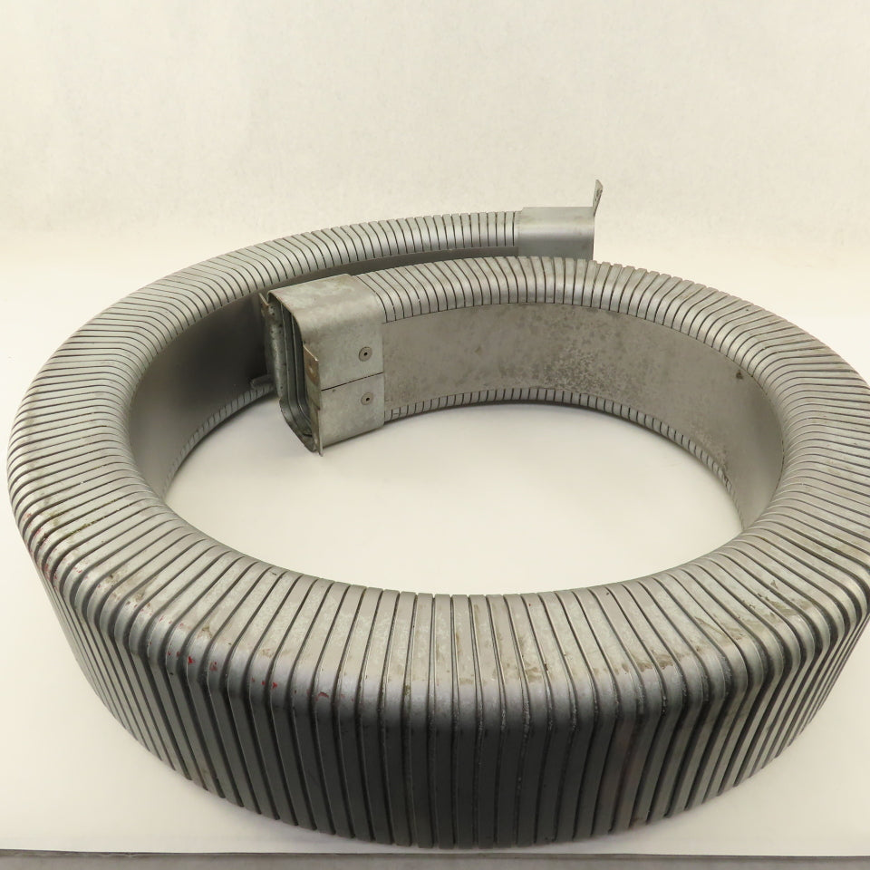 2" x 4" Feed Thru Cable Wire Hose Drag Chain Steel 58" OAL