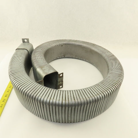 2" x 4" Feed Thru Cable Wire Hose Drag Chain Steel 58" OAL