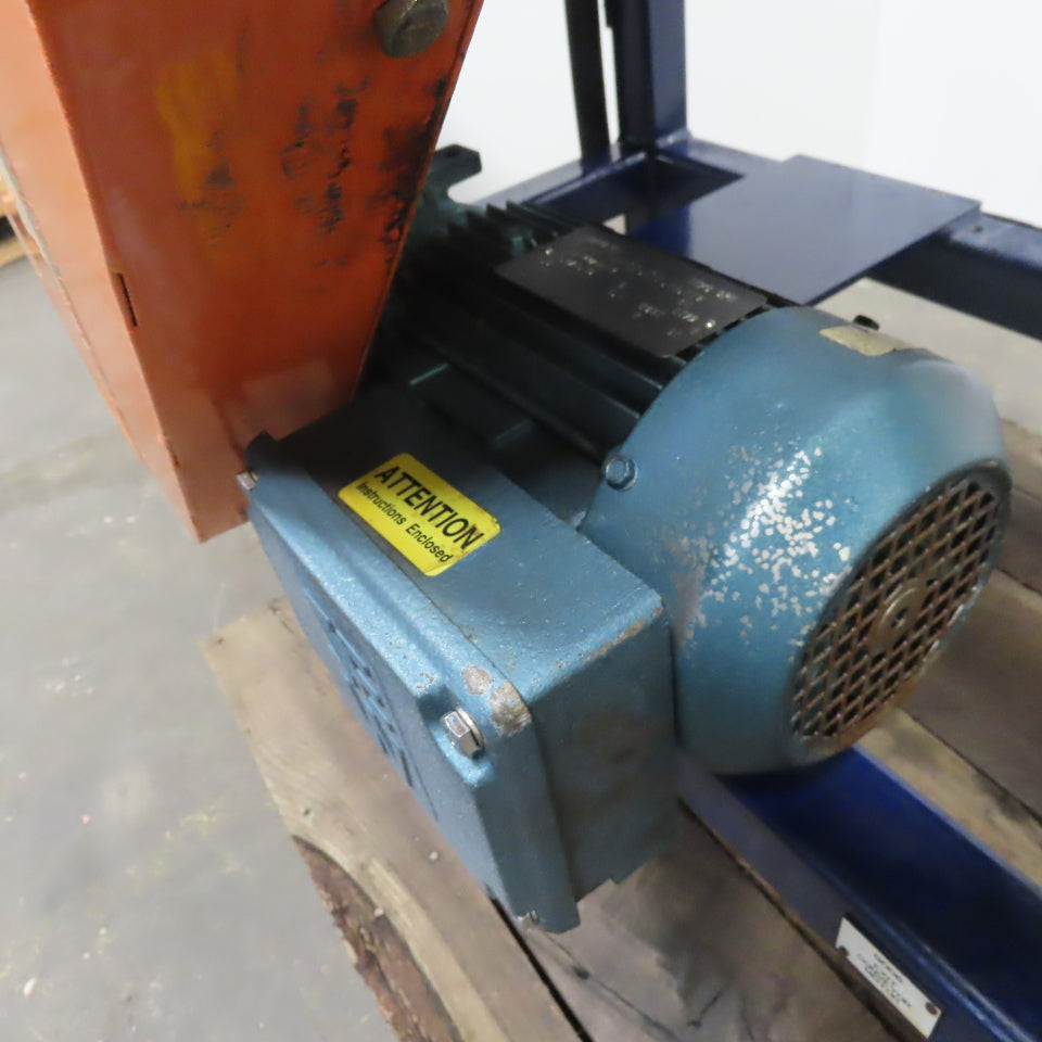 6-1/2" Dual Sided Split Center Slider Bed Conveyor 107" Long 11.5FPM 230/460V