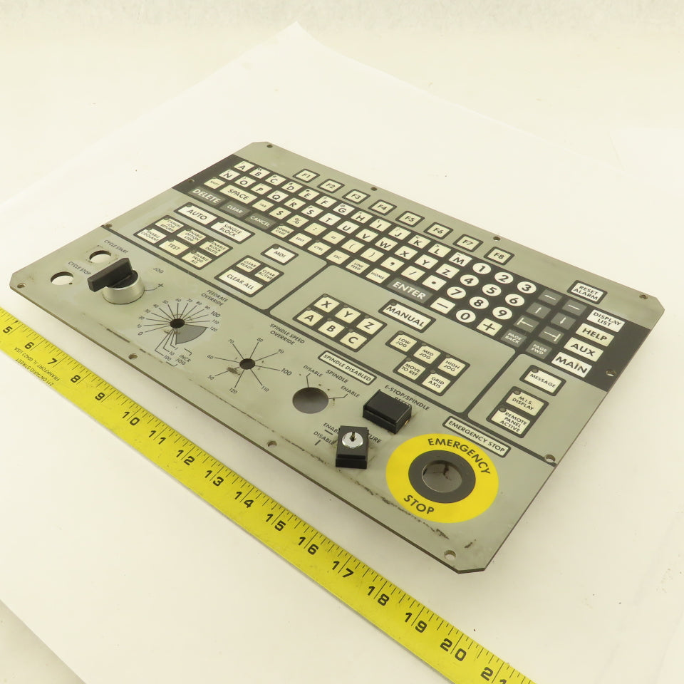 Kearney & Trecker 134218 Operator Control Keypad Membrane Board