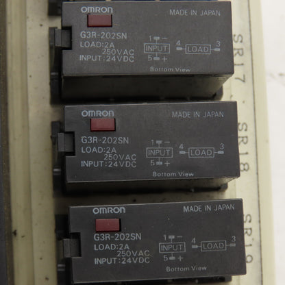 G3R-202SN 250V Input 24VDC Coil Relay Interface Machine Control Board