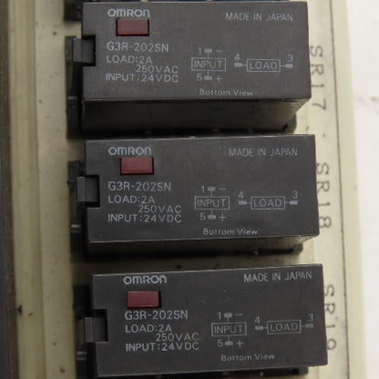 G3R-202SN 250V Input 24VDC Coil Relay Interface Machine Control Board