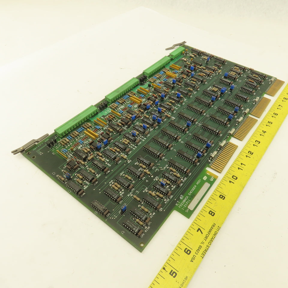 Kearney & Trecker 1-21711-01 Feed Back Encoder Circuit Board