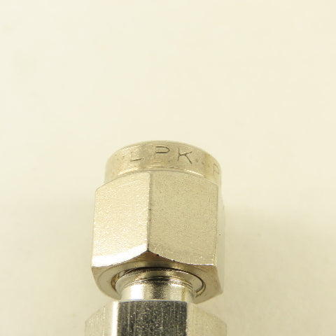Parker LPK Series 1/8" NPT x 1/8" OD Tube Compression Stainless Steel Fitting
