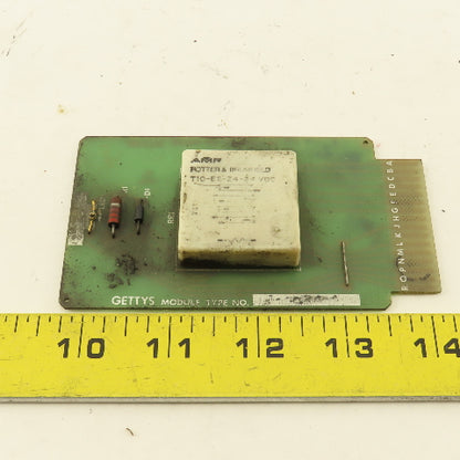 Gettys 48-0030-101 Relay Module 24VDC