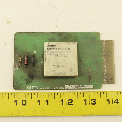 Gettys 48-0030-101 Relay Module 24VDC