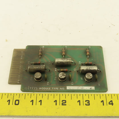 Getty 44-0040-100 Resistor Card Circuit Board