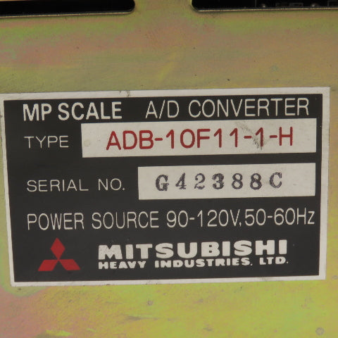 Mitsubishi ADB-10F11-1-H MP Scale A/D Converter