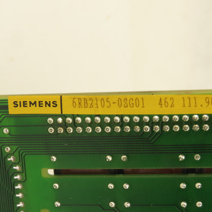 Siemens 6RB2105-0SG01 Servo Amplifier
