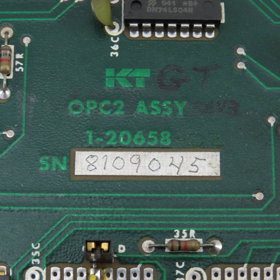 Kearney & Trecker 1-20658 OPC2 Circuit Board