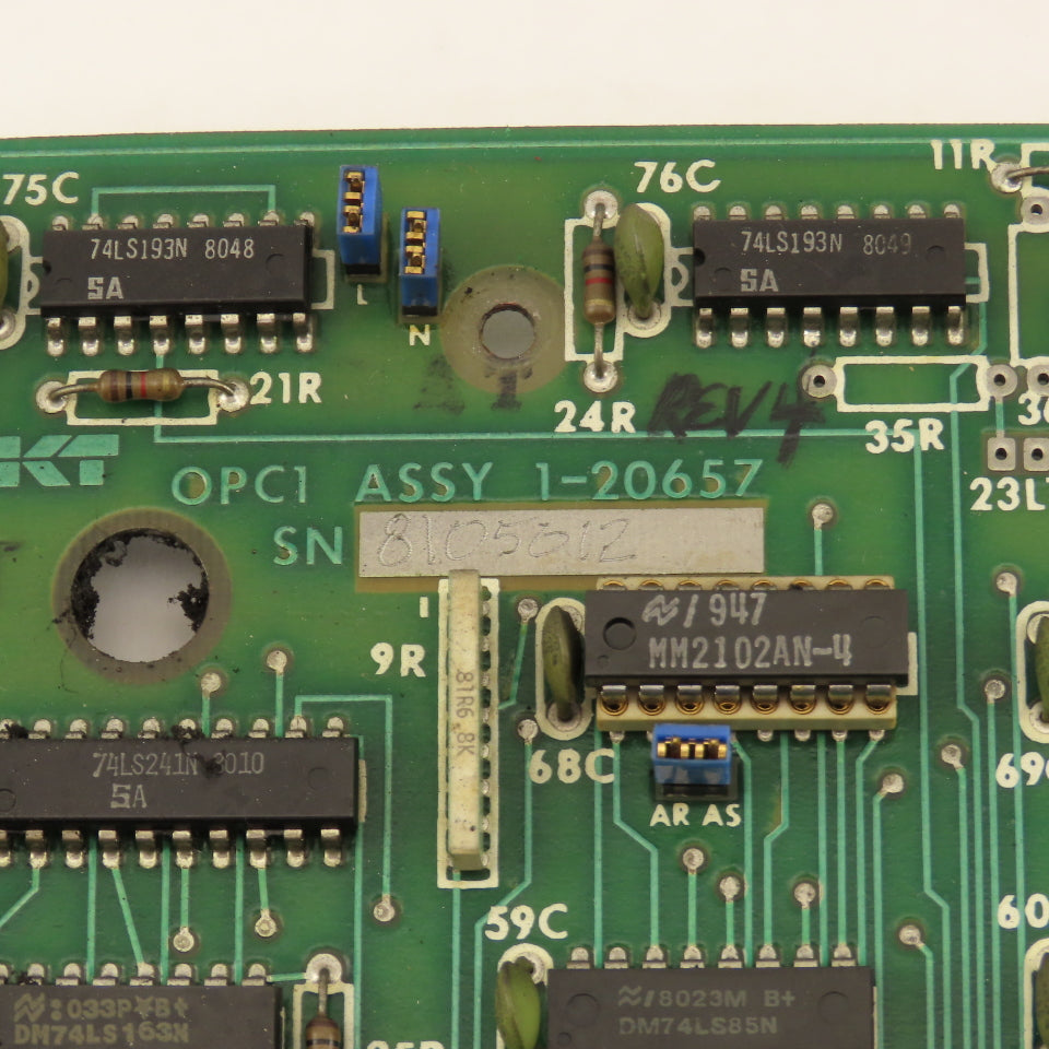 Kearney & Trecker 1-20657 OPC1 Circuit Board