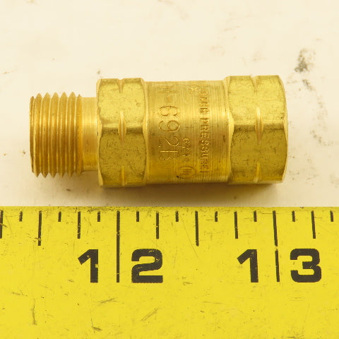Smith H-692B 300 PSI Reverse Back Pressure Gas Flow Check Valve