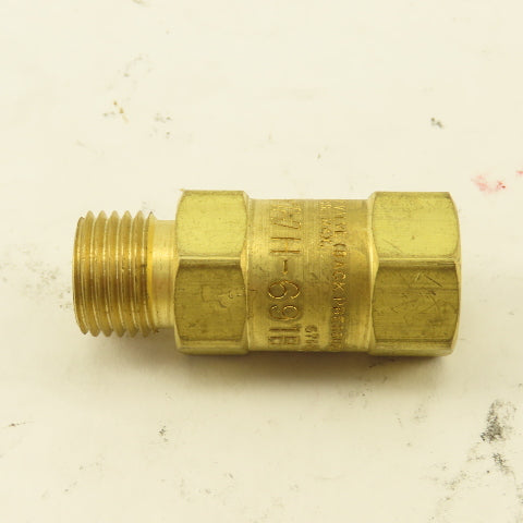 Smith H-692B 300 PSI Reverse Back Pressure Gas Flow Check Valve