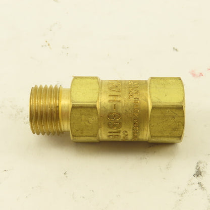 Smith H-692B 300 PSI Reverse Back Pressure Gas Flow Check Valve