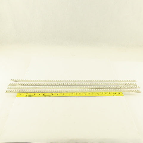 Multi Conductor Male Spade Wire Terminal Connector Strip 45 Per Strip 4 Strips