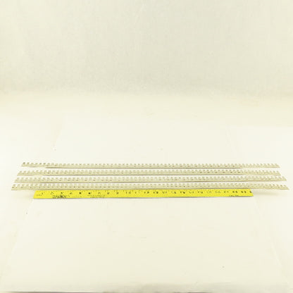 Multi Conductor Male Spade Wire Terminal Connector Strip 45 Per Strip 4 Strips