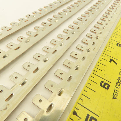 Multi Conductor Male Spade Wire Terminal Connector Strip 45 Per Strip 4 Strips