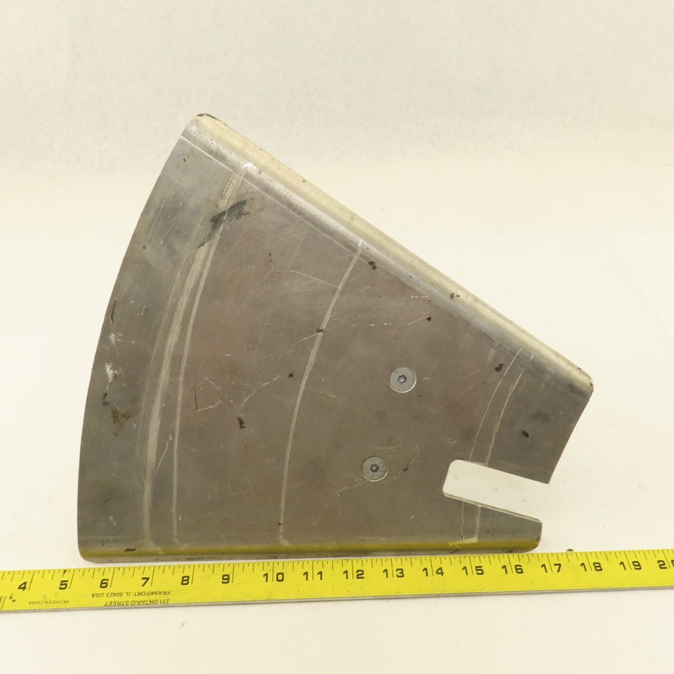 Maillefer MWB 1300P-5 Material Spool Loading Fin Aluminum 20mm Shaft 300mm Long